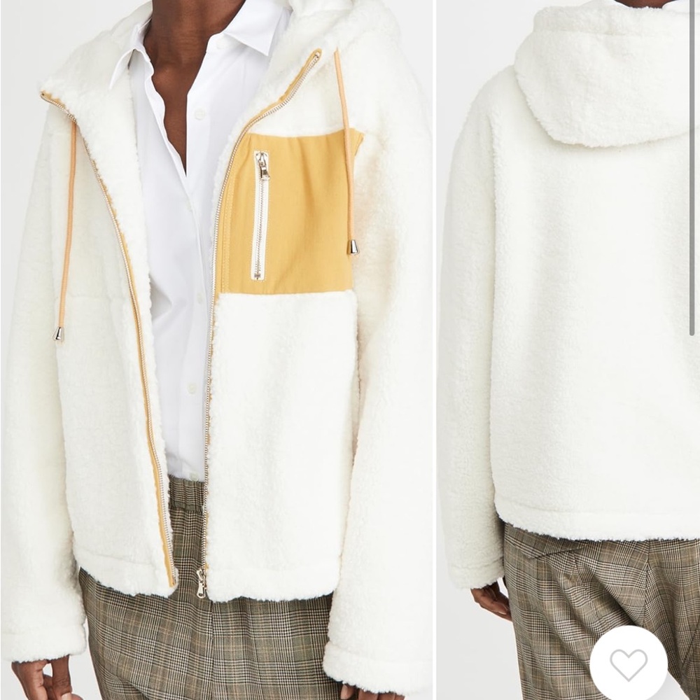 Adrienne Landau faux fur coat